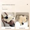 Cartoon Hanging Car Tissue Box - Cute Decorative Pull-out for Armrest