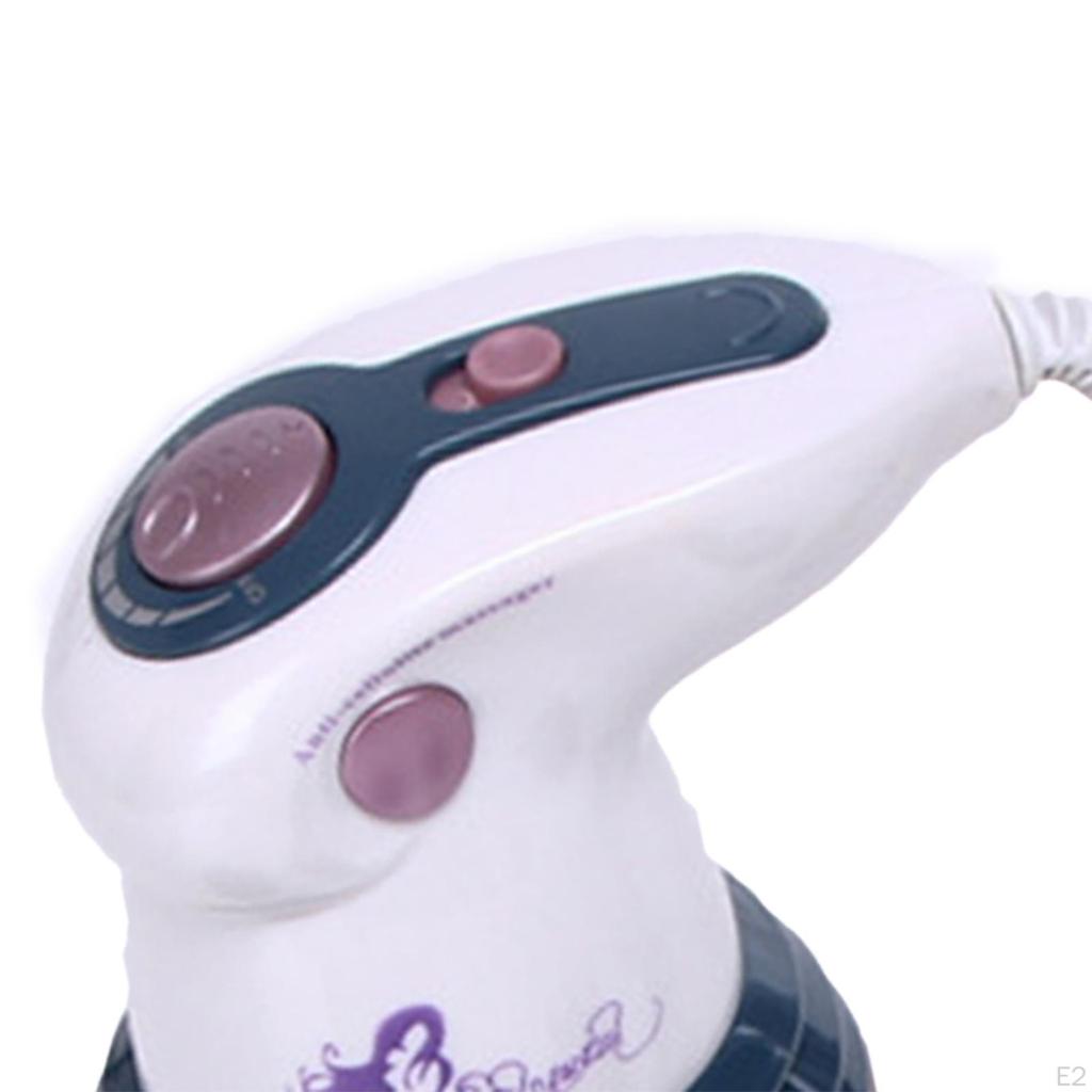 Handheld Body Massager with 4 Massage Head US