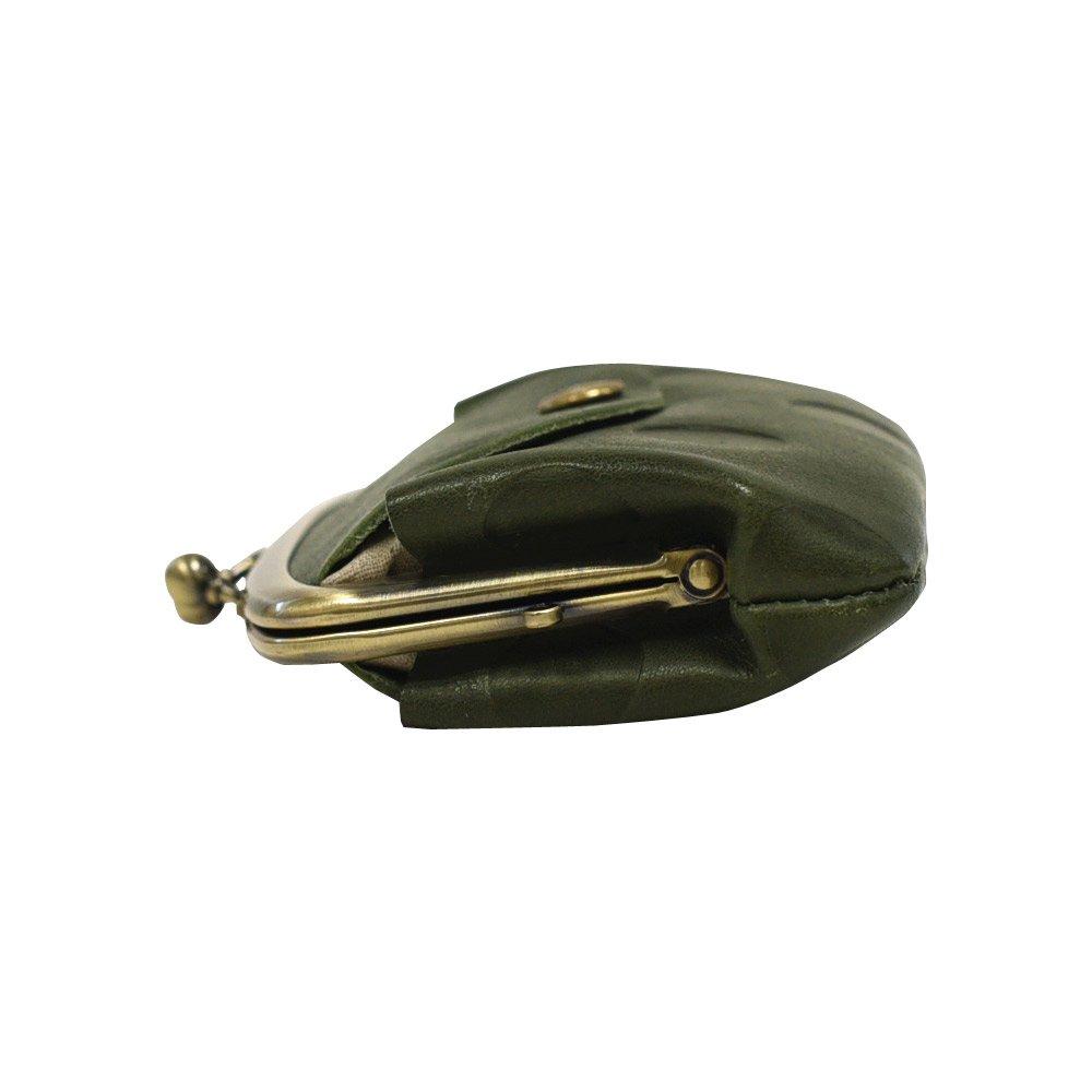 Peněženka Candy Roof Gamaguchi Puntíková peněženka z pravé kůže Made in Japan [Kanmi] Parent-Child WL17-72 Dámské (Ash Grey)