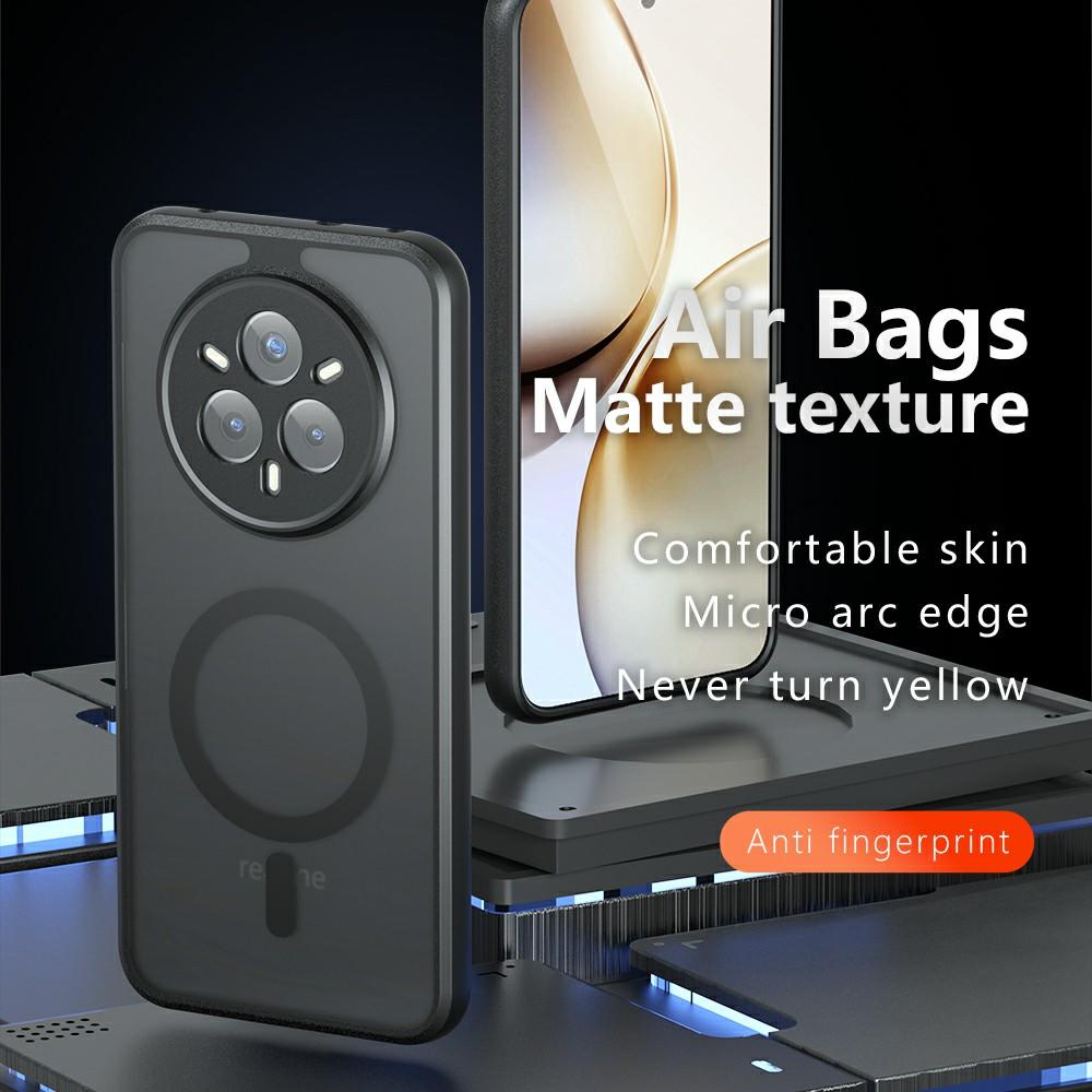 

For Realme 14 Pro 5G Case Compatible with MagSafe TPU+PC Matte Phone Cover A