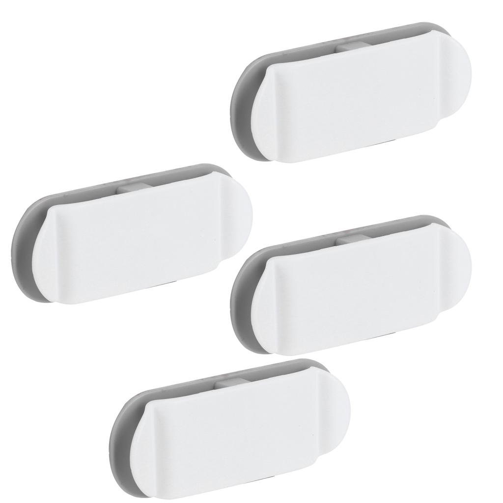 4Pcs Cable Holder Clips Multifunction Data Line Wire Wrapper Organizer for Home Office