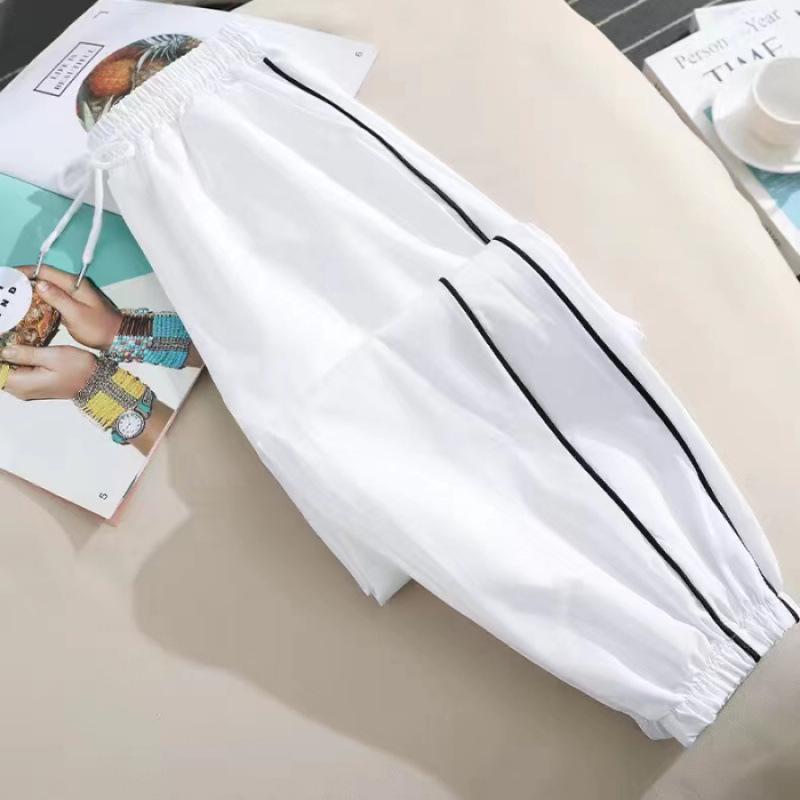 Женские гаремные джоггеры большого размера с высокой талией, стройнящие - Летние повседневные, свободного кроя 2XL