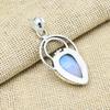 Milky Opal Gemstone Jewelry Handmade 925 Sterling Silver Pedant For Wedding Gift