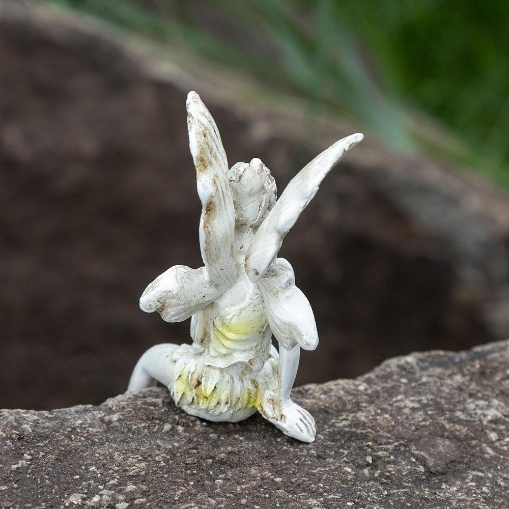 Floral Fairy Vintage-style Ornaments,Garden Flower Fairy Statue, Butterfly Wing Decoration,Tabletop Ornaments,Christmas Gifts