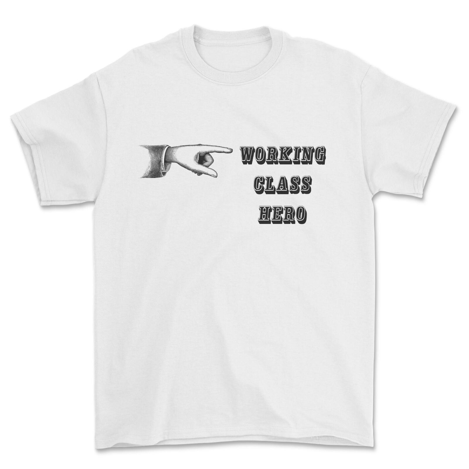 Working Class Hero! T-Shirt John Lennon, Anti Establishment Unisex clothing S разноцветный