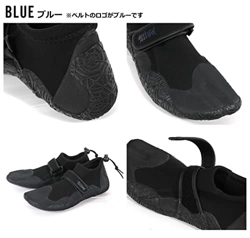 FELLOW Reef Boots, 2.5mm, Surf Boots, Marine Shoes, Water Shoes, Men's, Women's, Juniors, Silver, Size 23cm