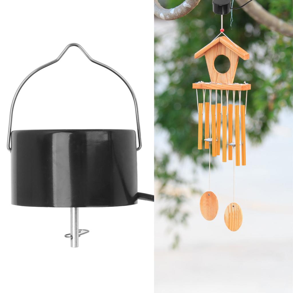 Hanging Display Motor Plastic Plug In Type Electric Operated Wind Spinner Rotating Motor for Wind Chime Sun Catcher US Plug 110V
