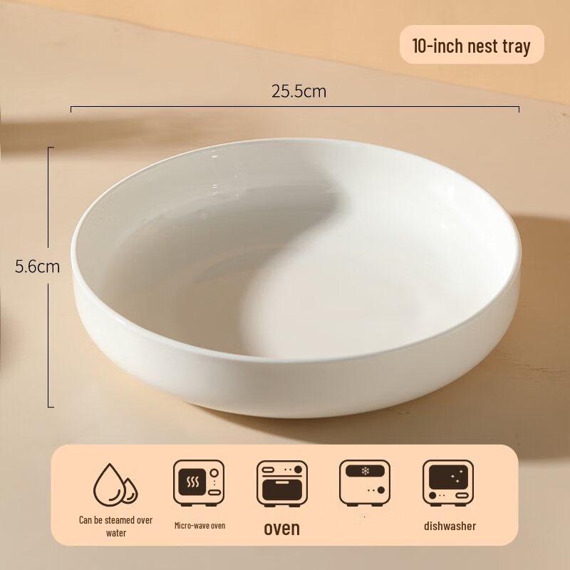 Ruhan Ceramic Steaming Plate