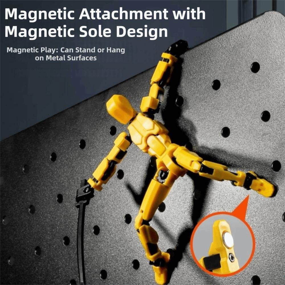 Multi Joint Mobile Action Figure Handheld Toy Movable Doll Multi-Jointed Robot  Collectible Display
