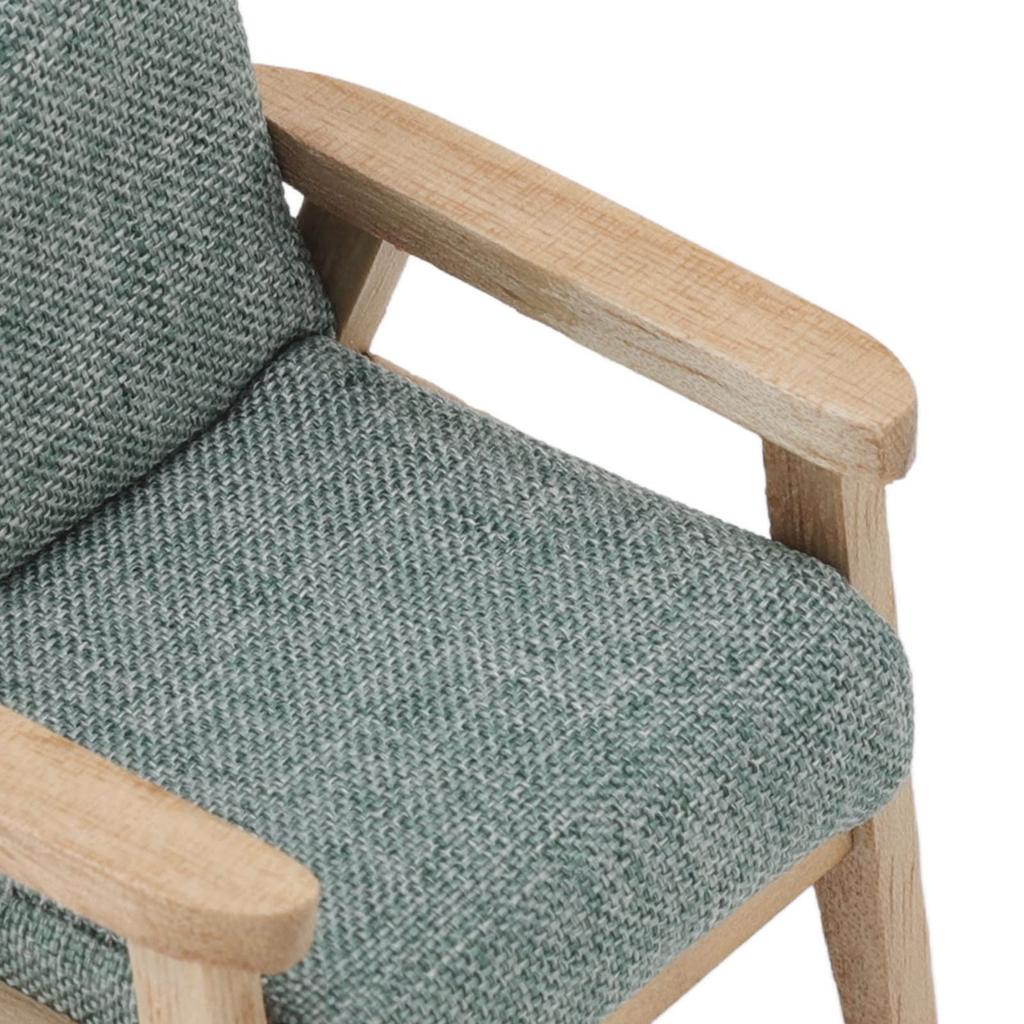 1/12 Scale Dollhouses Single Miniature Couch Furniture Pretend Play for Kids Furniture Model for Dollhouses