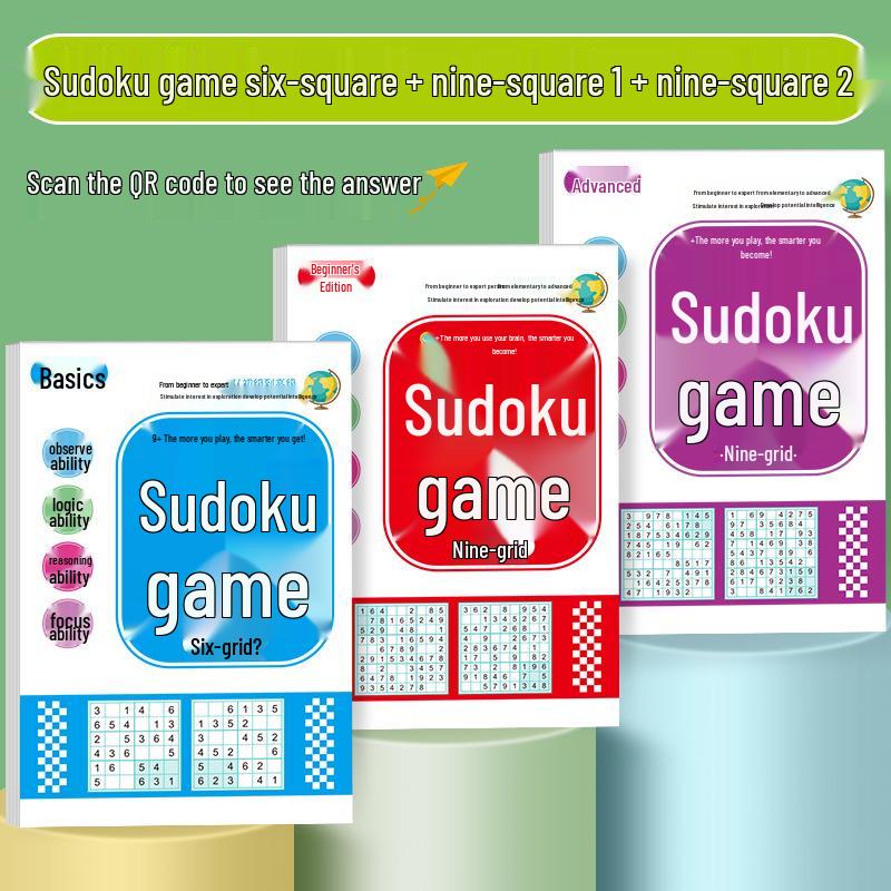 Beginner Sudoku Puzzle Book for Kids: 4x6 Grid Educational Toy for Math and Logic Skills