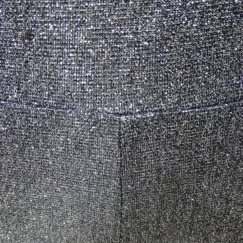 Women's Pants Shiny Solid Color High Waist Spring Autumn Temperament Loose Straight Wide Leg Trousers Daily Wear