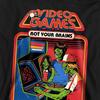 Steven Rhodes Childrens/Kids Video Games Rot Your Brains Hoodie