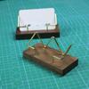 Business Card Box Wooden Business Card Holder Desk Office Decoration Card Case School Work Desk Accessories