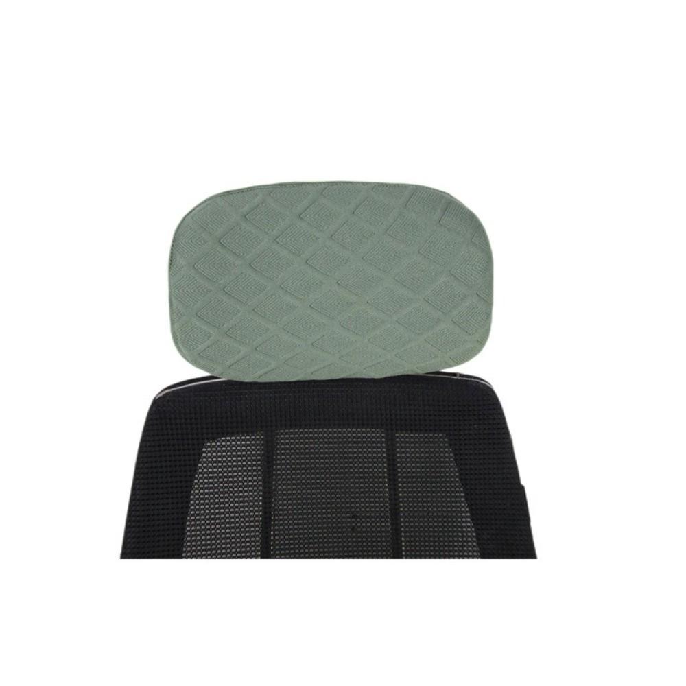 

Jacquard Swivel Chair Headrest Cover Elastic Thickened Gaming Chair Head Pillowcase Dust-proof Half-Wrap Chair Head Covers темно-зелений колір