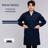 Thickened Blue Overalls for Autumn/Winter: Warm, Customizable Work Clothes for Laboratory or Warehouse
