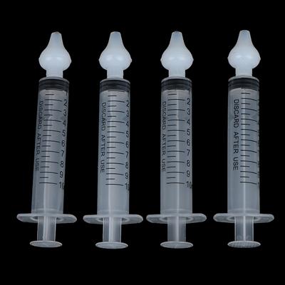 4Pcs 10Ml Baby Care Nose Clean Needle Tube Infant Nasal Cleaner Nasal Washer
