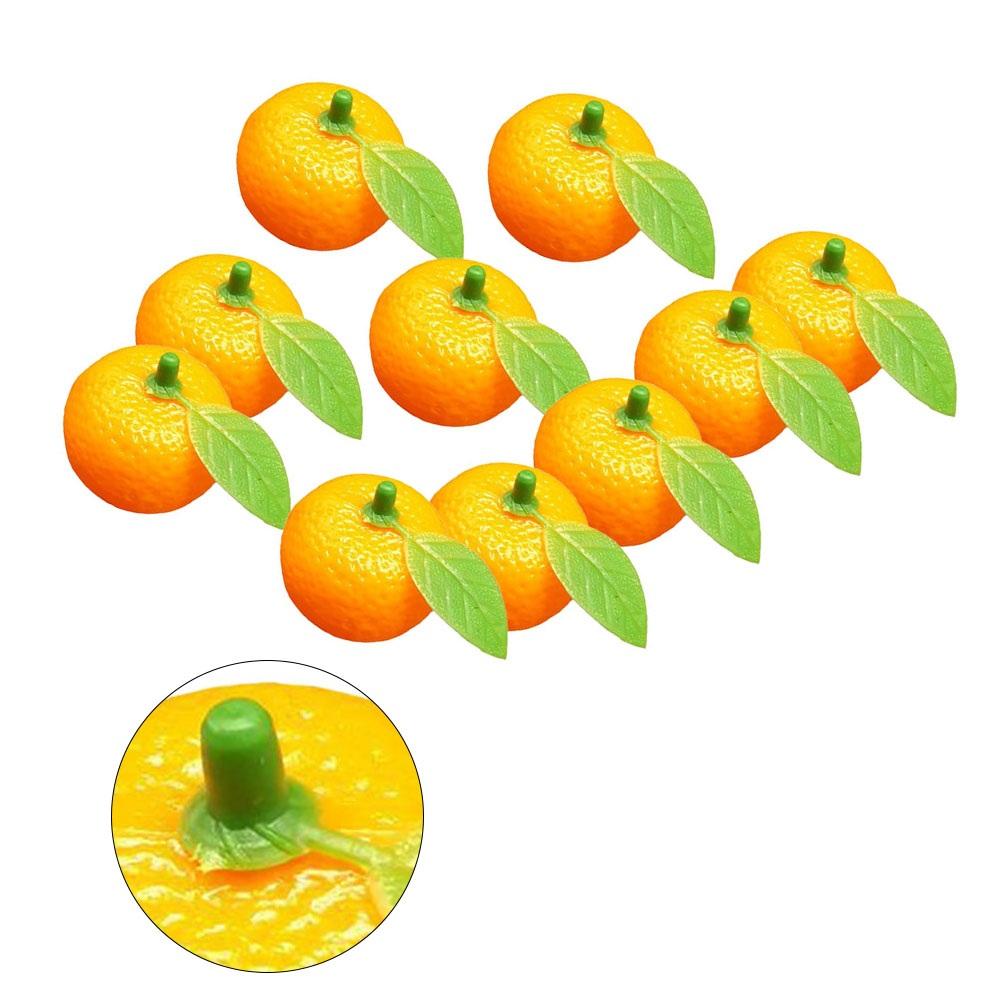 Plastic Foam Simulation Orange Fake Artificial Fruit Fake Orange