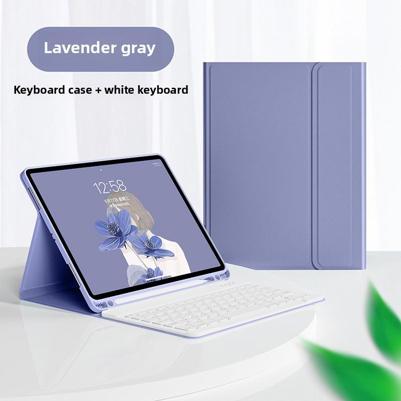 Bluetooth Keyboard Leather Case for IPad 10 10.2 with Pencil Slot Compatible Air 5 Pro 12.9 Mouse