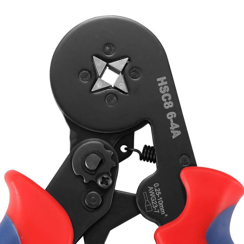 Electrician's Quad Crimping Pliers for Copper and Wire Lugs