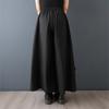 DIMANAF 2026 Summer Plus Size Women Long Pants Black Fashion Loose Trousers Big Size Casual Bottoms Pants Skirts