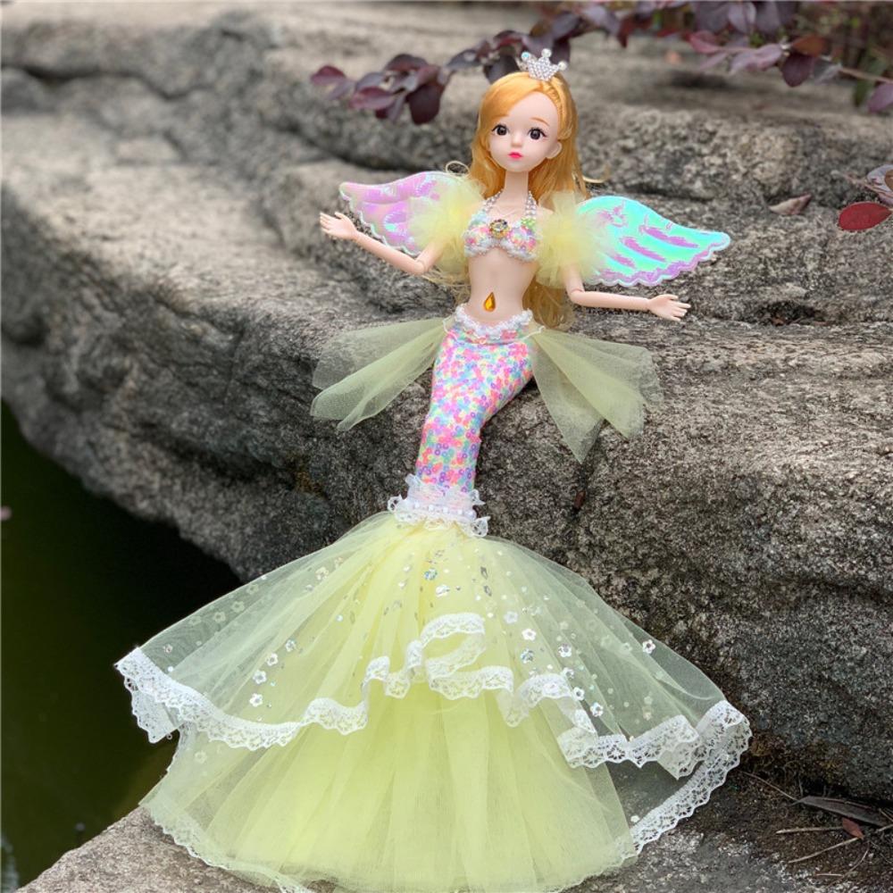 45cm Dress Up Toy Dress Up Girl Toy Trendy Mermaid Doll  Gift