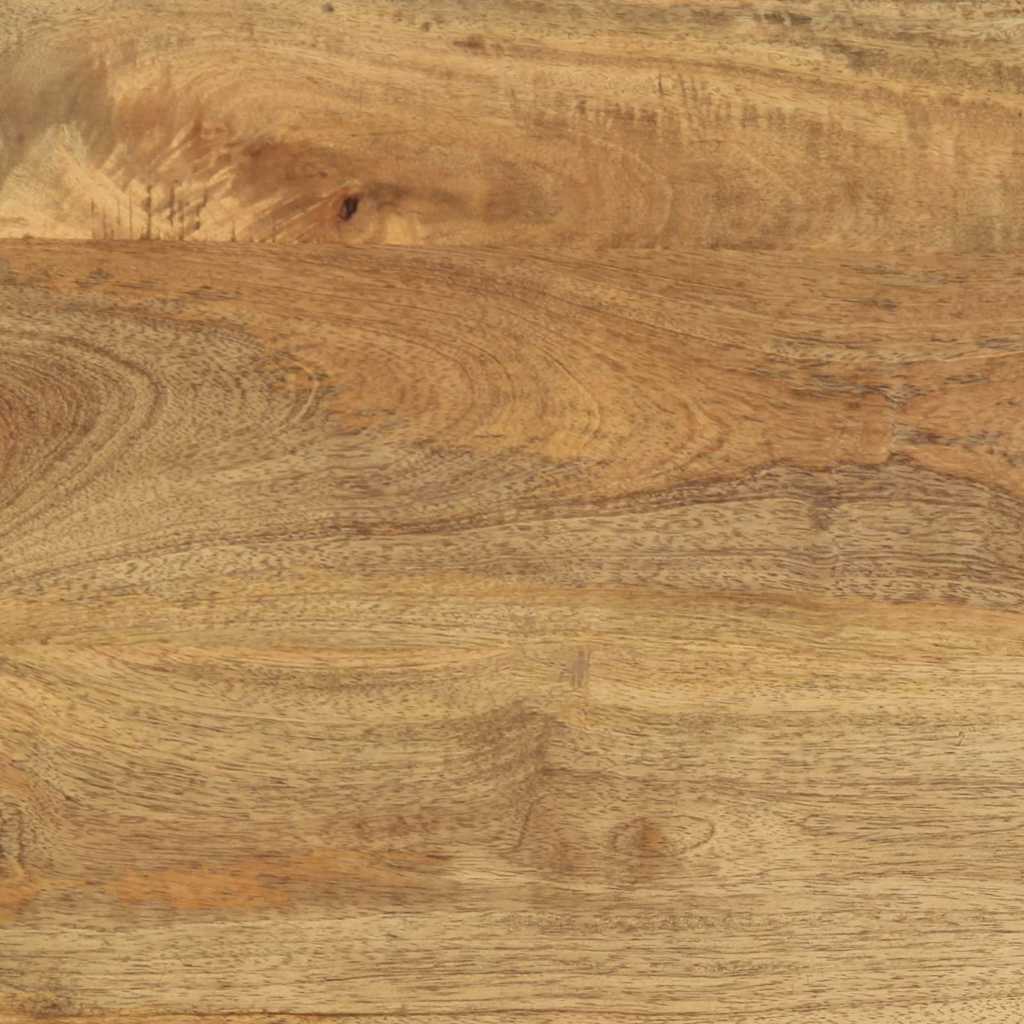 Coffee Table Brown 80x54x40 cm Solid Mango Wood