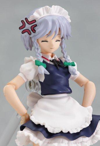 Touhou Project figma Izayoi Sakuya, approximately 13.5cm tall, ABS & PVC painted action figure