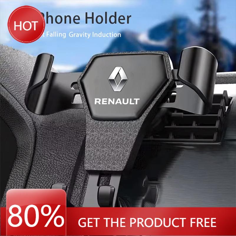 Radkappen Auto Handyhalter Schwerkraft-Induktion Lüftungsschlitz Halterung Für Renault Megane 2 3 4 Twingo Clio Talisman Captur Kaptur Triber