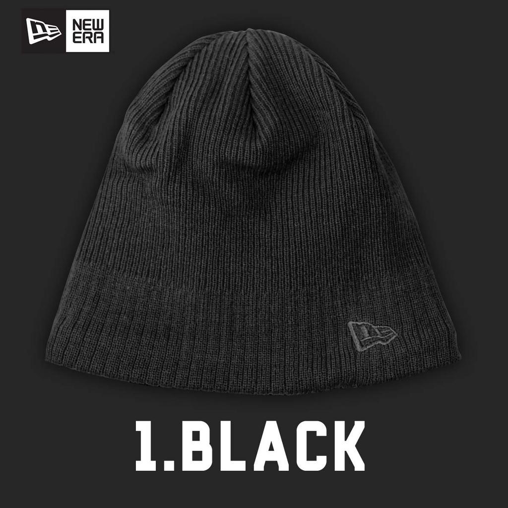 New Era Knit Cap with Flag and Black Logo, Men's Women's, [Used]