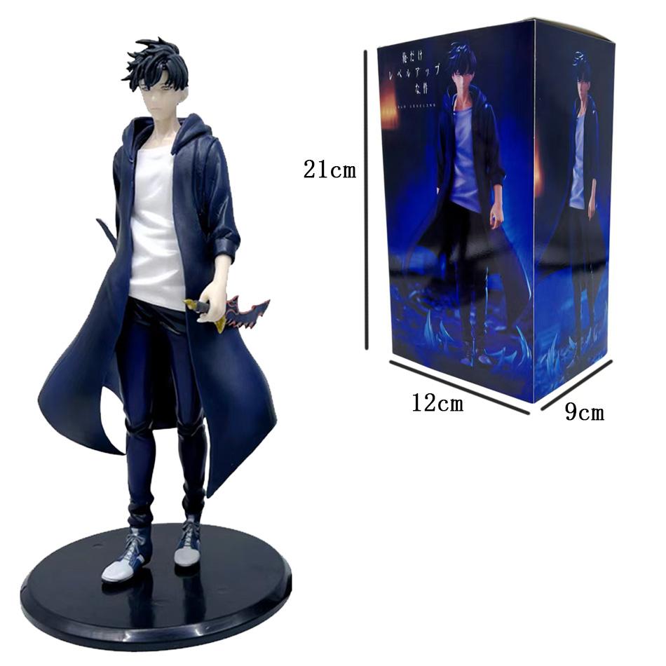 Solo Leveling Anime Figure - Sung Jinwoo Ore Dake Level up Na Ken Shun Mizushino Action Collectible Model Doll Toy