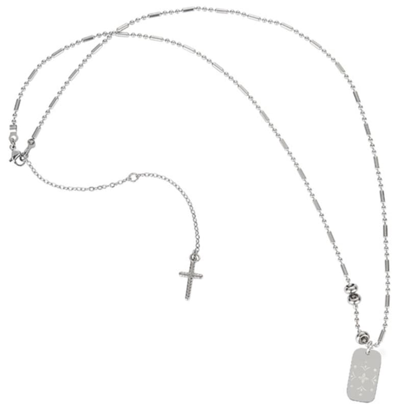 Nff Holy Clover Necklace-silver