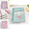 Stylish Kuromi A6 Date Book Notebook Sanrio Theme With Durable Spiral Binding