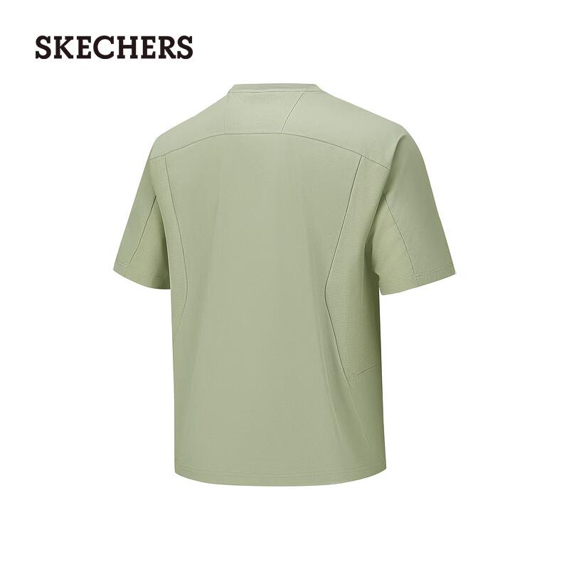 Skechers Unisex Waterproof Sun Protection Short Sleeve T-Shirt P226U007