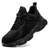 LAOGUANJIA Men's Steel-Toe Safety Work Shoes Model 367
