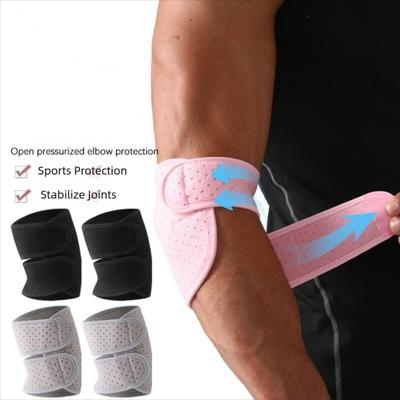 Double Strap Compression Elbow Brace Adjustable Elbow Compression Sleeves Elbow Support Brace  Men