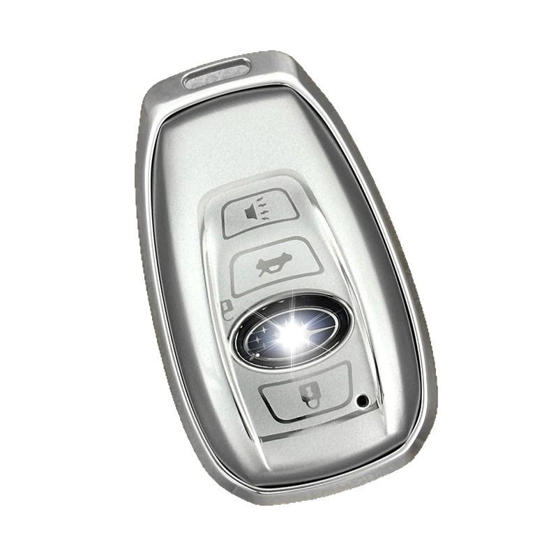 Aluminum Key Cover for Subaru: Fits XV, Forester, Outback, BRZ, Legacy, Ascent - Stylish Protective Shell