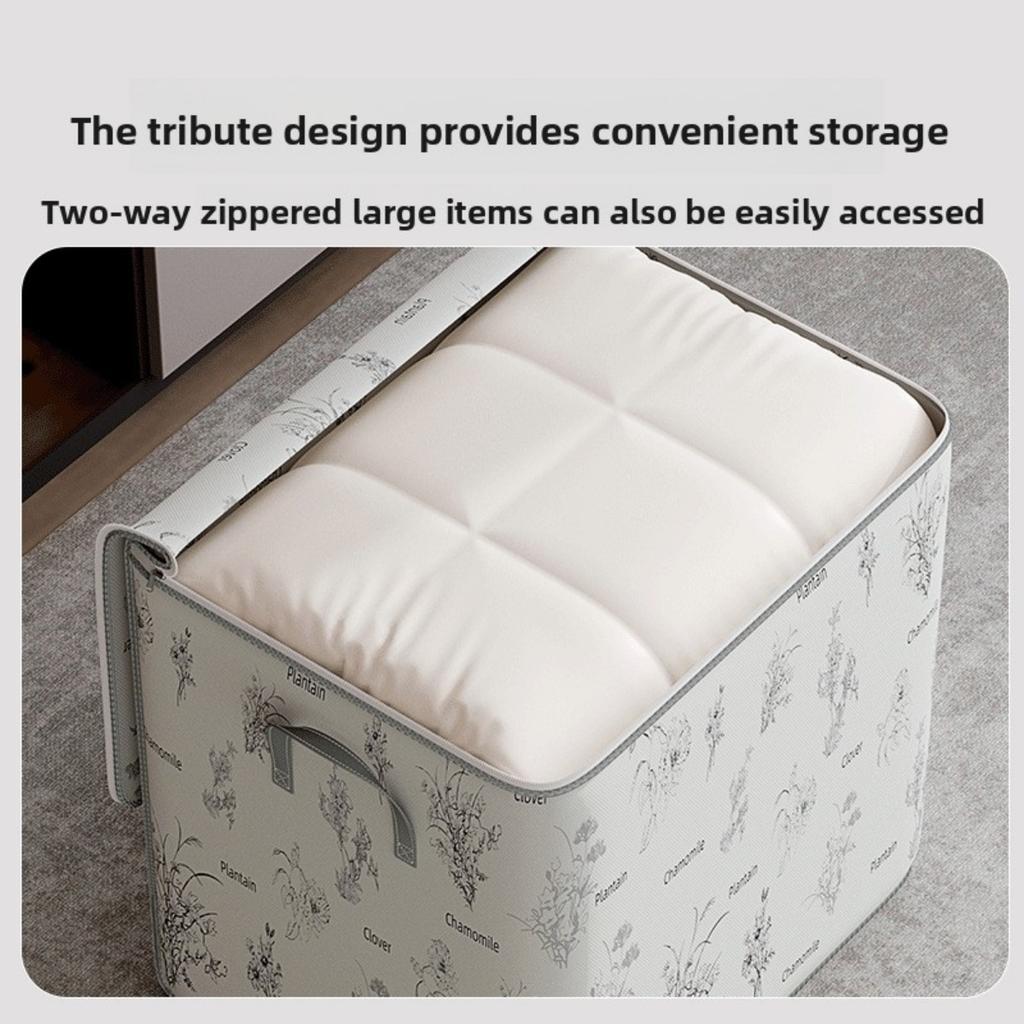 Clothing Storage Box, Household Large Capacity Clothing Sorting Box, Cotton Quilt Storage Bag, Moving Packing Bag