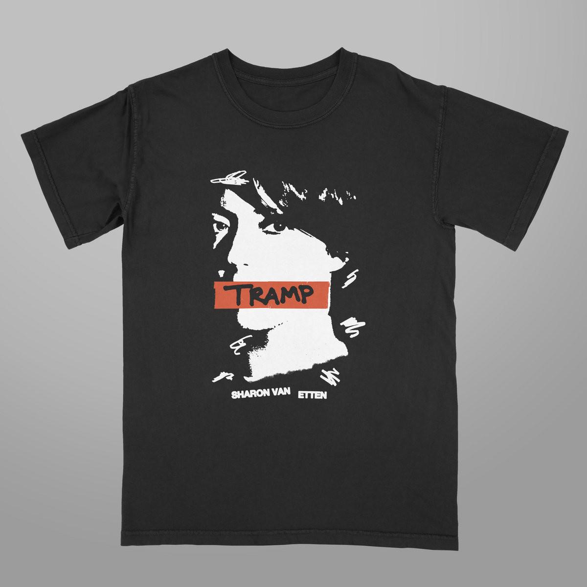 NEW Sharon Van Etten black T-shirt All sizes SHORT SLEEVE 1F1860 XXL