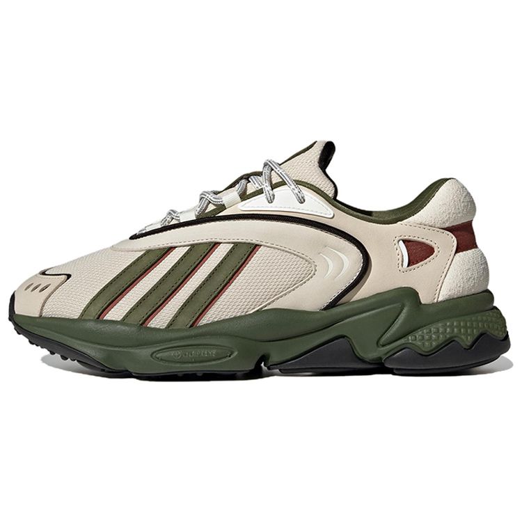 Adidas Originals Oztral Fabric Leather Sports Shock Absorption Non-Slip Wear-Resistant Low-Top Lifestyle Casual Shoes Unisex Casual Shoes IF5413