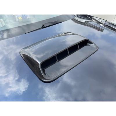 Capotă Decorativă ABS Lucios cu Priză de Aer pentru Ventilație Capotă Universală pentru Mașină