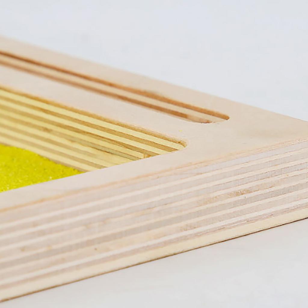 Tablica do rysowania z piaskiem dla dzieci, nauka liter i cyfr z zestawem kartek do pisania, edukacyjne malowanie dla maluchów