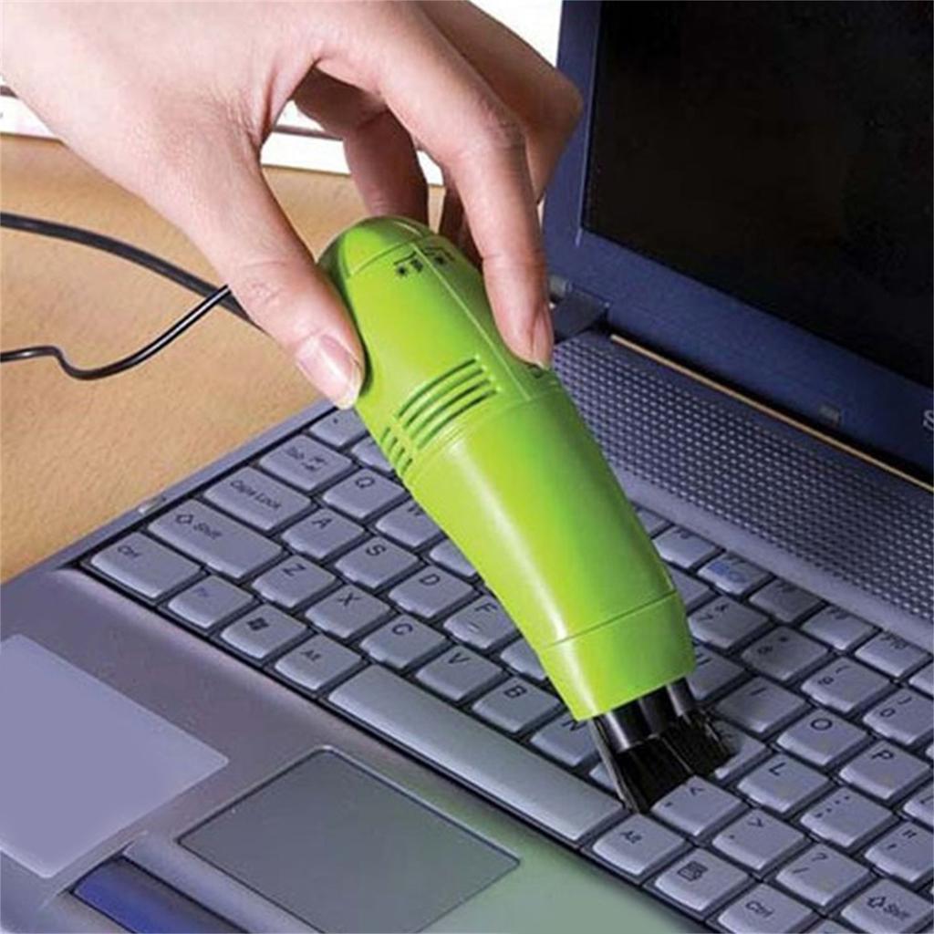 USB Mini Vacuum Cleaner Low Noise Large Capacity Portable Keyboard Cleaner for Computer Keyboard
