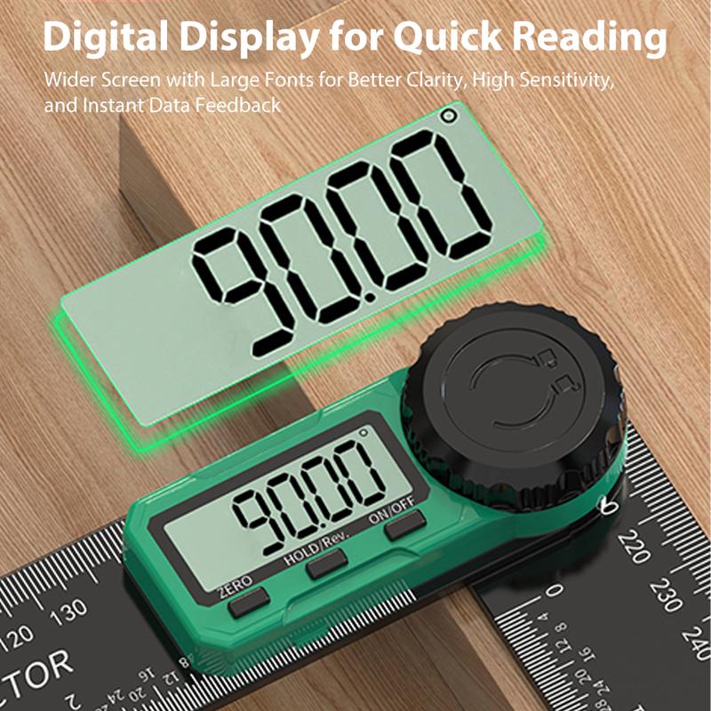 Digital Angle Ruler Electronic Angle Meter Electronic Protractor Goniometer Digital Angle Gauge