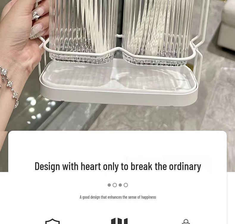 Nordic Luxury Kitchen Utensil Holder - Spoon & Chopstick Storage Rack