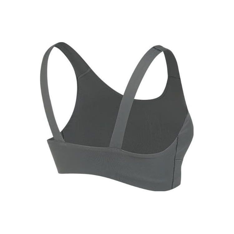 Adidas Casual Comfort Solid Color Sports Bra Women Underwear Grey IU1670