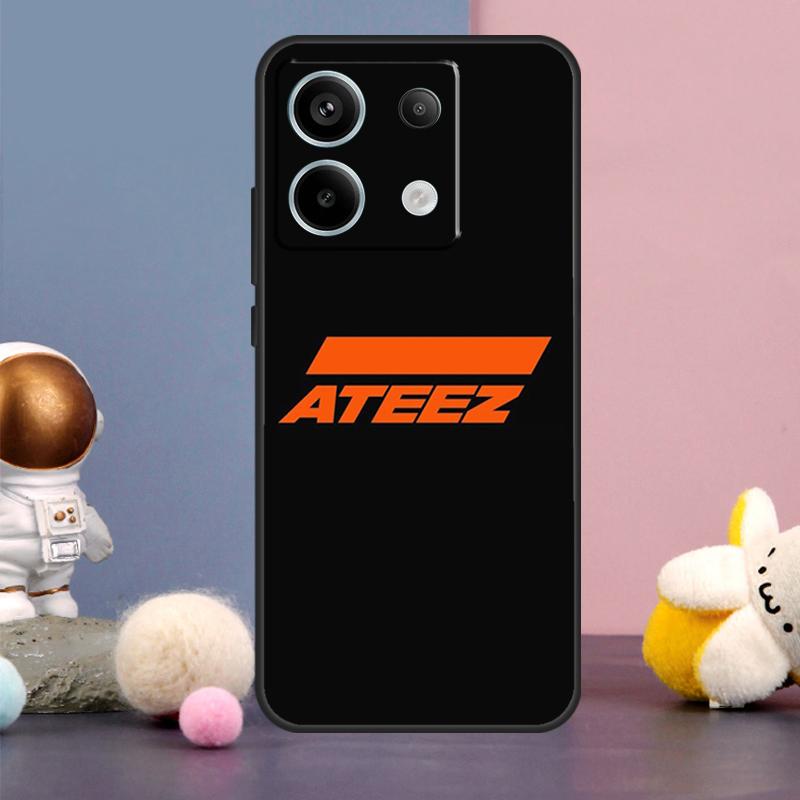 KPOP ATEEZ Logo Case For Xiaomi Redmi Note 13 Pro 12 11 9 10 9S 10S 11S 12S Redmi 12 13 10C 12C 13C Cover