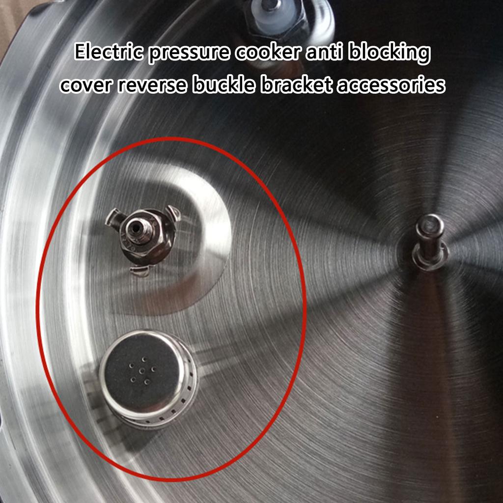 3 Set Universal Pressure Anti-Block Support Set Pressure Cooker Part Stainless Steel Texture for Pressure Cookers