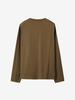 LUVM Loose Fit Cotton T-Shirts_Brown