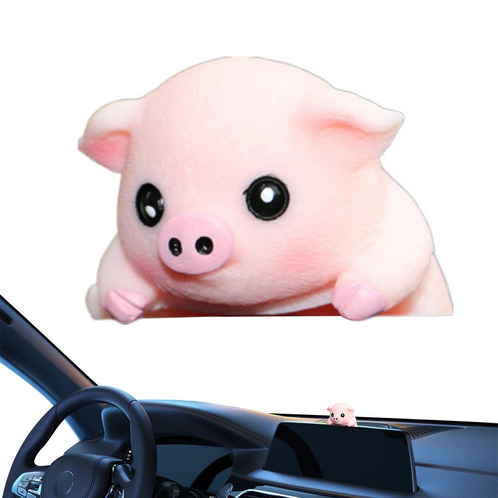 Autoornamente Niedliche Figuren Harz Tierförmige Figuren Cartoon-Ornamente Auto-Innendekorationen für Kaffeetisch Armaturenbrett